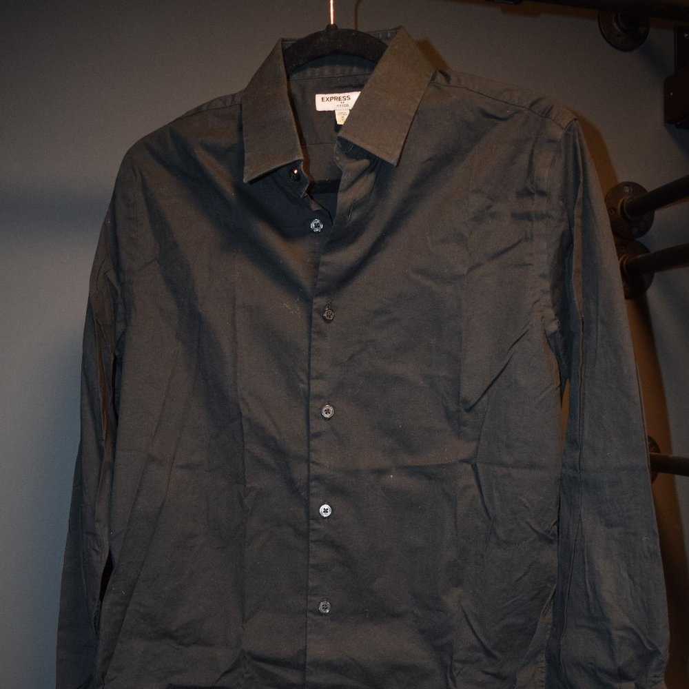 Men's Express Fitted Button Up